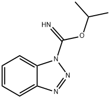 isopropyl 1H-benzo[d][1,2,3]triazol-1-carbiMidate Structural
