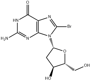 8-BROMO-2'-DEOXYGUANOSINE Structural