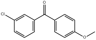 (3-CHLORO-PHENYL)-(4-METHOXY-PHENYL)-METHANONE Structural