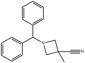 1-(DIPHENYLMETHYL)-3-METHYL-3-AZETIDINECARBONITRILE