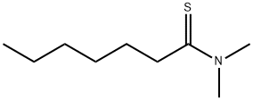 Heptanethioamide,  N,N-dimethyl- Structural