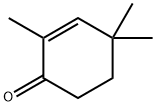 2,4,4-TRIMETHYL-2-CYCLOHEXEN-1-ONE Structural