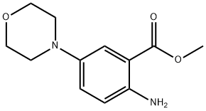 methyl 2-amino-5-morpholin-4-ylbenzoate