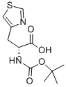 BOC-D-4-THIAZOLYLALANINE Structural