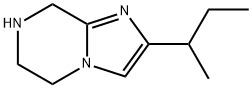 IMidazo[1,2-a]pyrazine, 5,6,7,8-tetrahydro-2-(1-Methylpropyl)- Structural