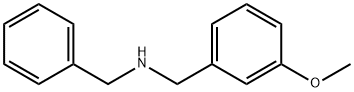 BENZYL-(3-METHOXY-BENZYL)-AMINE Structural