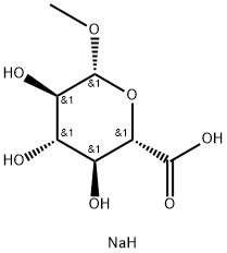 1-O-METHYL-BETA-D-GLUCURONIC ACID, SODIUM SALT Structural