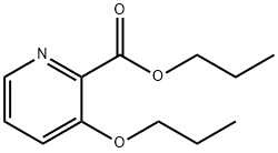 3-N-PROPOXYPICOLINIC ACID N-PROPYL ESTER Structural