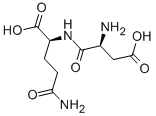 H-ASP-GLN-OH Structural