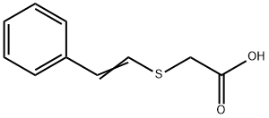 2-(STYRYLTHIO)ACETIC ACID