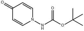 Carbamic acid, (4-oxo-1(4H)-pyridinyl)-, 1,1-dimethylethyl ester (9CI) Structural