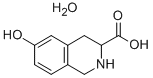 6-HYDROXY-1,2,3,4-TETRAHYDRO-3-ISOQUINOLINECARBOXYLIC ACID HYDRATE Structural