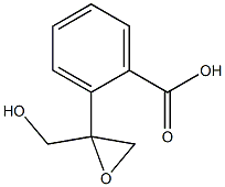 2,3-epoxypropyl benzoate Structural