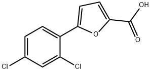 5-(3,4-Dichlorophenyl)-2-furoic acid Structural