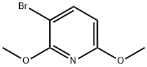 3-Bromo-2,6-dimethoxypyridine Structural