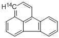 FLUORANTHENE-3-14C Structural