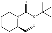 (R)-2-FORMYL-PIPERIDINE-1-CARBOXYLIC ACID TERT-BUTYL ESTER Structural