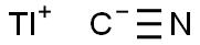 Thallium(I) cyanide. Structural