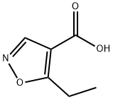 5-ETHYL-ISOXAZOLE-4-CARBOXYLIC ACID Structural