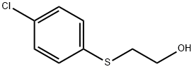 4-CHLOROPHENYL 2-HYDROXYETHYL SULPHIDE Structural