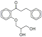 DepropylaMino Hydroxy Propafenone-d5 Structural