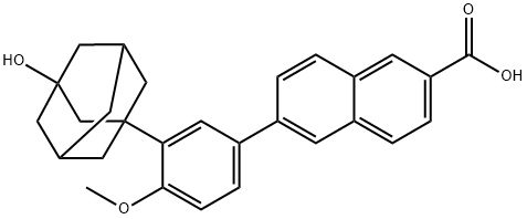 Hydroxy Adapalene Structural