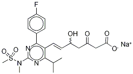 3-Oxo Rosuvastatin SodiuM Salt Structural