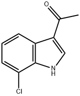 Ethanone, 1-(7-chloro-1H-indol-3-yl)- Structural