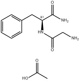 H-GLY-PHE-NH2 HCL Structural