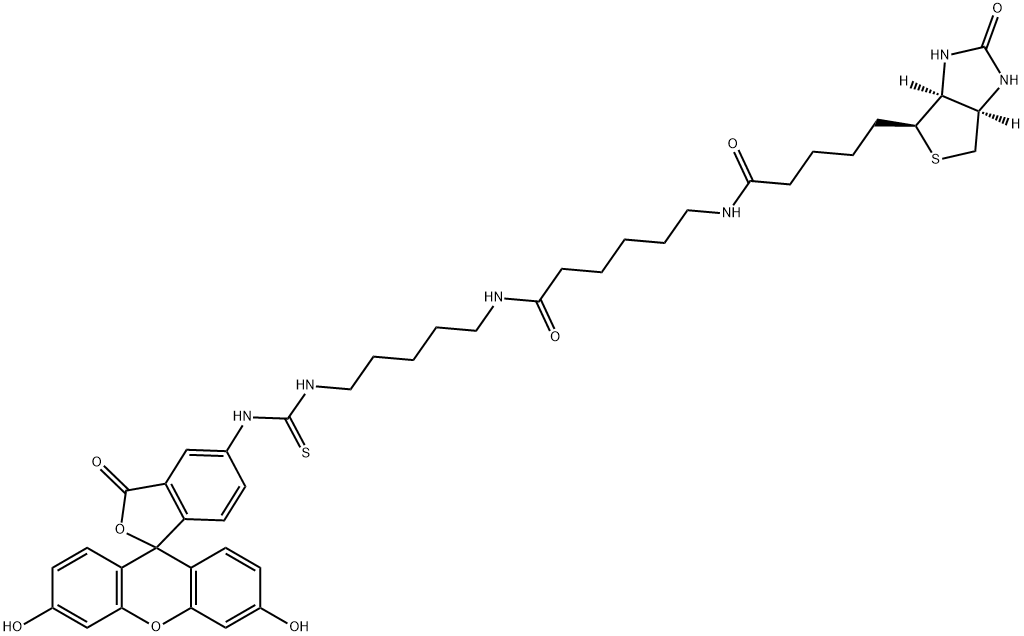 5(6)-(BIOTINAMIDOCAPROYLAMIDO) PENTYLTHI Structural