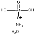 AMMONIUM ORTHOARSENATE TRIHYDRATE Structural