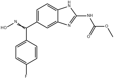 flubendazole oxime Structural