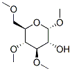 alpha-d-Glucopyranoside, methyl 3,4,6-tri-O-methyl- Structural