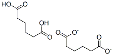 adipate-adipic acid Structural