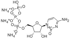 CYTIDINE-2-14C 5'-TRIPHOSPHATE AMMONIUM SALT