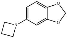 Azetidine, 1-(1,3-benzodioxol-5-yl)- Structural