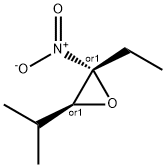Oxirane, 2-ethyl-3-(1-methylethyl)-2-nitro-, trans- (9CI) Structural