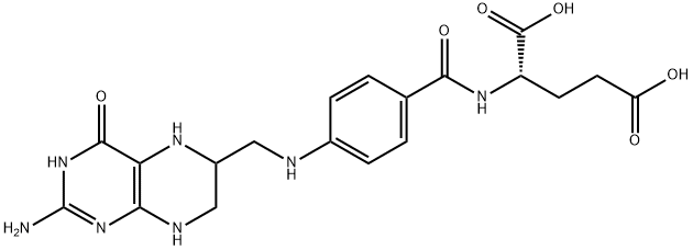 L-Tetrahydrofolic Acid Structural