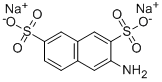 Disodium 3-aminonaphthalene-2,7-disulphonate Structural