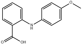 2-(4-METHOXY-PHENYLAMINO)-BENZOIC ACID Structural