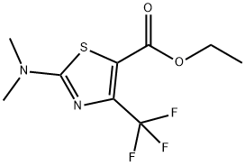 ETHYL 2-DIMETHYLAMINO-4-TRIFLUOROMETHYL-5-THIAZOLECARBOXYLATE