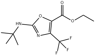 ETHYL 2-[(1,1-DIMETHYLETHYL)AMINO]-4-TRIFLUOROMETHYL-5-OXAZOLECARBOXYLATE