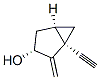 Bicyclo[3.1.0]hexan-3-ol, 1-ethynyl-2-methylene-, [1S-(1alpha,3alpha,5alpha)]- (9CI) Structural