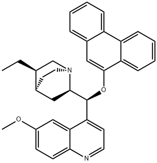 HYDROQUINIDINE 9-PHENANTHRYL ETHER Structural