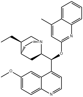 HYDROQUINIDINE 4-METHYL-2-QUINOLYL ETHER Structural