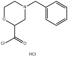 4-BENZYL-2-MORPHOLINECARBONYL CHLORIDE HYDROCHLORIDE