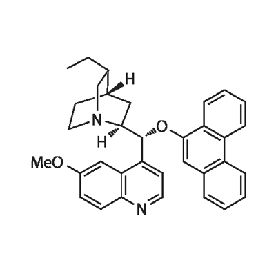 HYDROQUININE 9-PHENANTHRYL ETHER Structural