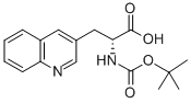 BOC-3-(3'-QUINOLYL)-D-ALANINE Structural