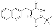 BOC-3-(3'-QUINOLYL)-L-ALANINE Structural