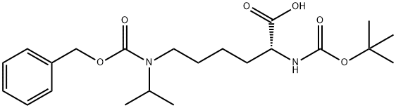 BOC-D-LYSINE(IP/CBZ) Structural